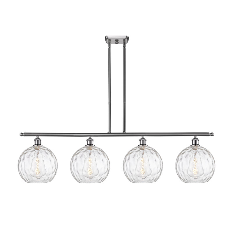 Cindi 4 - Light Kitchen Island Pendant, No Bulb Included, Brushed Satin Nickel
