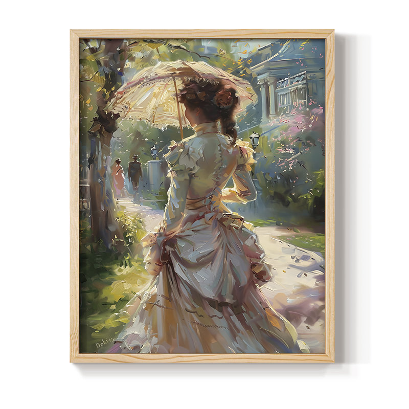 «WOMEN Series DCCVI», reproduction encadrée - bois massif, Naturel, H 11 po x l 9 po