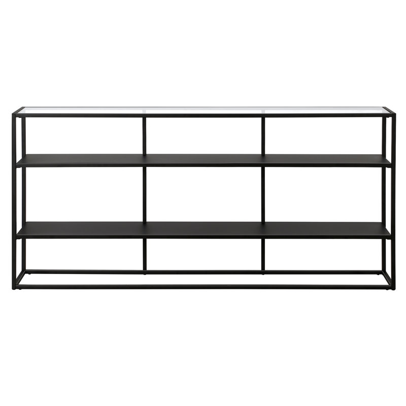 Cein 162.6cm Glass Top Console Table