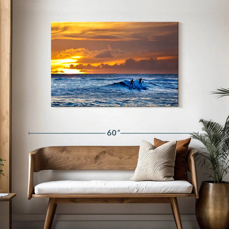 Alvord Poipu Beach Surfer, H 30 po x l 45 po