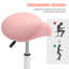 Fauteuil de salon pour spa, fauteuil de beauté avec roues pivotantes, rose