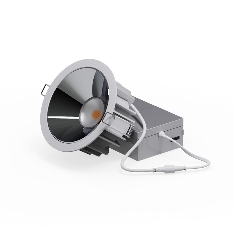 4" Recessed LED, 12W, 36 Degree Beam Angle, 5CCT Selectable, 0-10V Dimmable, 120-277V