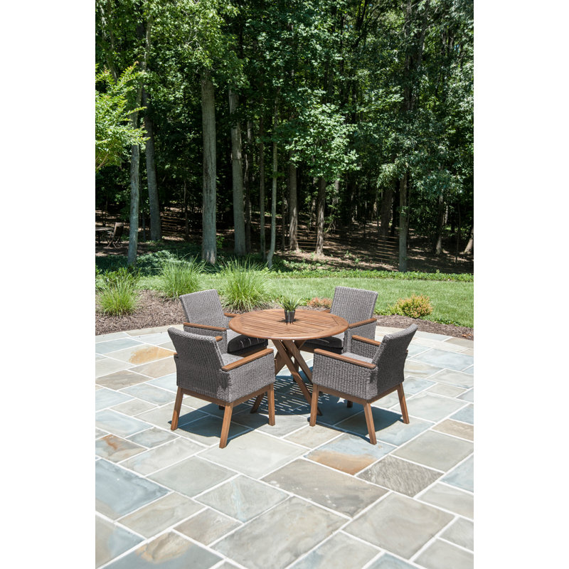 Coral Outdoor Dining Armchair, Premier Fog, Gray