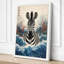 Zebra Emerges Japandi - Wrapped Canvas-1618373600-1618373602