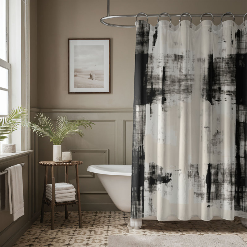 Tartan Relics - Rideau de douche Premium, H 74 po x l 71 po