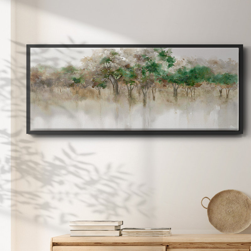Subtil Meadow Reflections - Toile encadrée, H 20 po x l 50 po