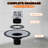 48" x 48" Shower Curb Kit with Tray, Membrane, Seals, Bonding Flange & Installation Tools – Center Outlet-111995914-113215081-122803692