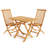 ARB Teak Outdoor Rectangular Teak Outdoor Folding Dining Table