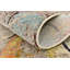 Tapis à motif abstrait beige Dews-758601039