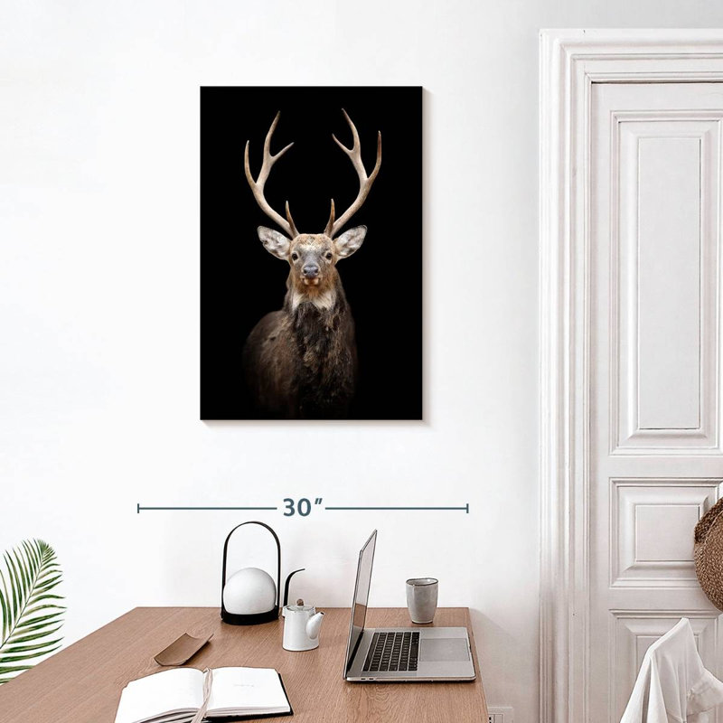 Brampt Mighty Red Deer, 30" H x 20" W