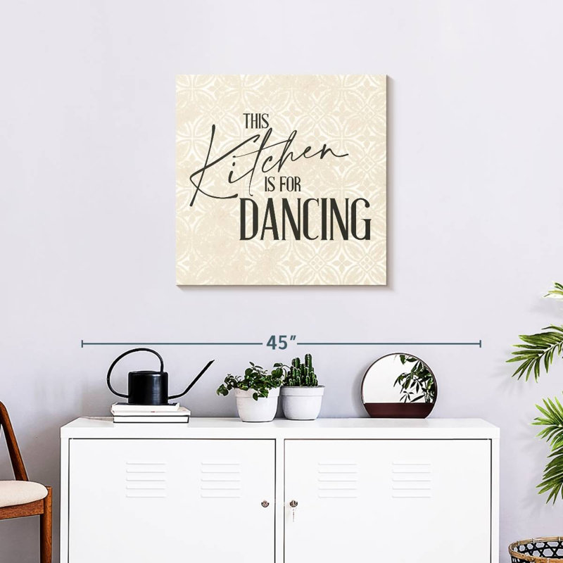 Tergel Kitchen Dancing, 24" H x 24" W