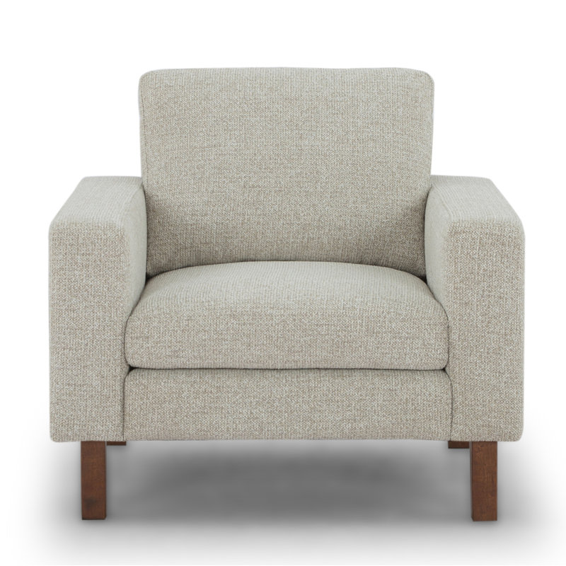 Fauteuil Lobos, Chenille taupe