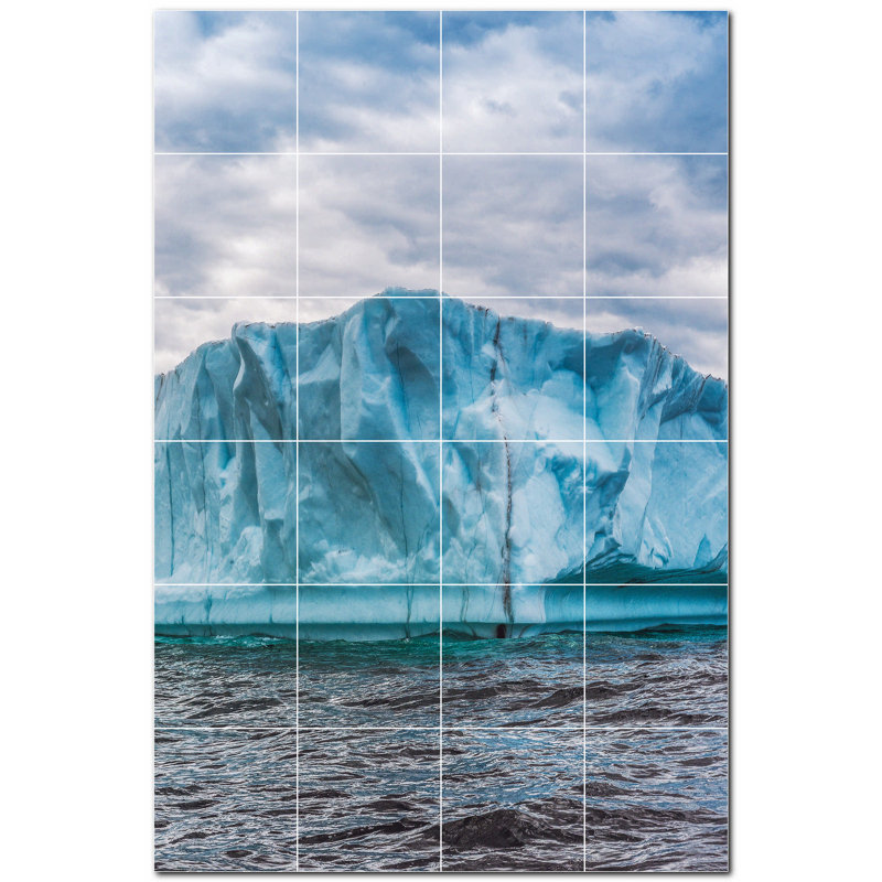 Glacier photo 6 po x 6 po