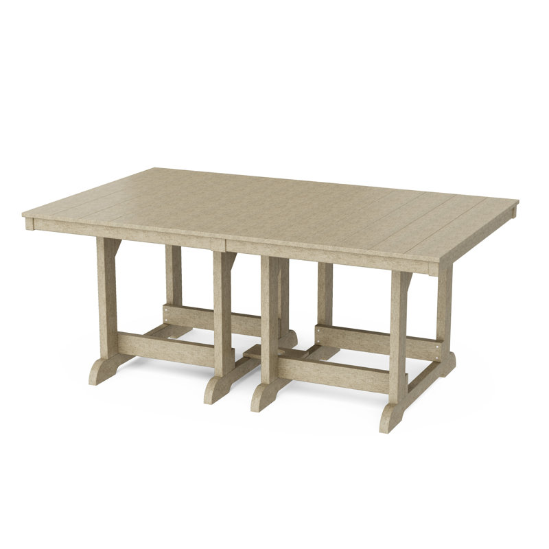 Table de salle à manger 44 "x 72" Heritage, Bois patiné