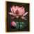 Toile avec cadre flottant or
