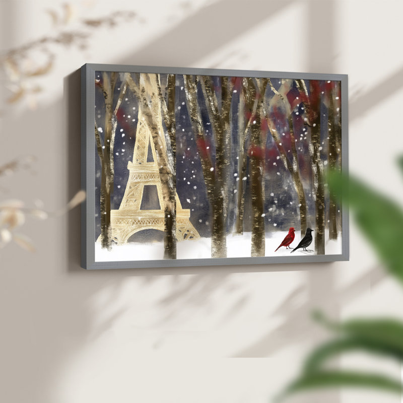 Art de Noël - DCXLV III - Reproduction encadrée - Restickable, H 22 po x l 28 po, Grey