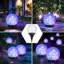 Lampes solaires décoratives d'extérieur Aderyn en verre craquelé, lampes solaires de jardin, décor de terrasse, éclairage de jardin, boule lumineuse, cadeau pour la fête des Mères-1193588700-1203737904