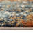2' X 3' Orange Abstract Power Loom Area Rug