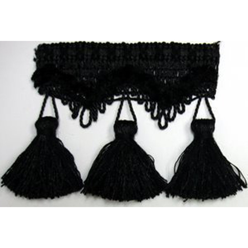 Tissu Carriage House, Noir