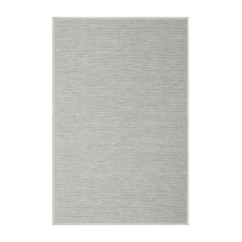 Tapis gris zone contemporaine Provincetown, Rectangle 5 pi x 7 pi