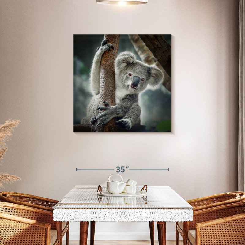 Crowle Koala Hugging Tree, 36" H x 36" W