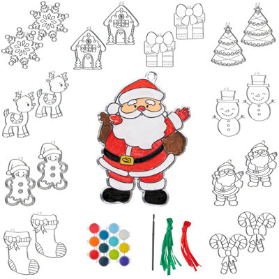 11cm Solid Colour Christmas Holiday Shaped Ornament