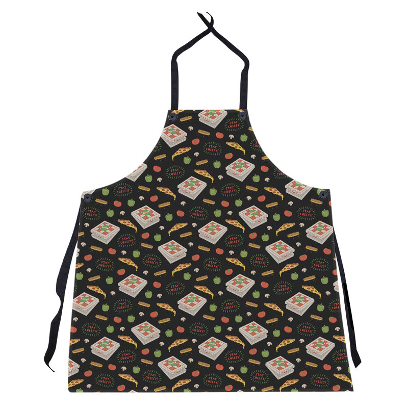 Bib Apron, Black