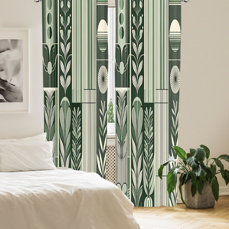 Semi Sheer Curtain Pair, 56" W x 84" L