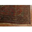 Tapis beige en laine noué à la main de conception unique 1900S 7 pi 10 po x 11 pi 2 po