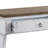 Carminda Antique White Finish Console Table