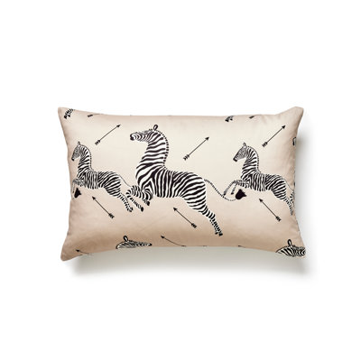 Zebras Lumbar Pillow Cover & Insert