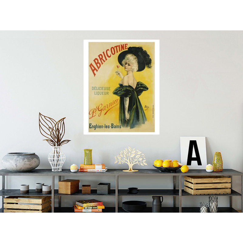 Abricotine, affiche par Pal - Estampe numérique, H 40 po x l 32 po
