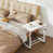 Plateau blanc / base noire