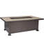 Santorini Rectangle Iron Propane and Natural Gas Fire Pit Table-221290637-221290744-221819150