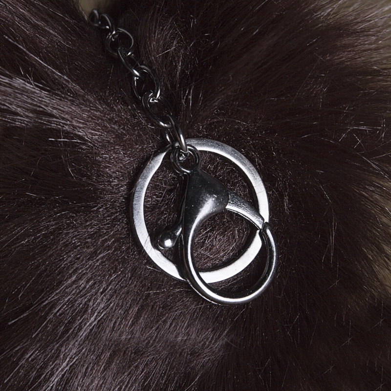 Key Chain, Chocolate Brown