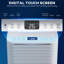 10L/Day White ABS Quiet Portable Dehumidifier, 2000ML Tank 3 Modes 24H Timer for Home Bedroom Basement Laundry