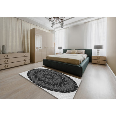 Tapis gris Chenille