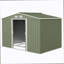 Remise en métal stable pour outils, remise spacieuse et remise extérieure-125906467-125906471