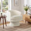 Fauteuil d'appoint de salon pivotant de 29 po de largeur
