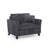46" W Corduroy Armchair-2055568686