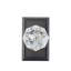 Bravura 926-1 Crystal Passage Knob on  Traditional Rectangular Rose in Oil Rubbed Bronze-901349699