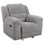 Fauteuil inclinable et oscillant gris Sebring