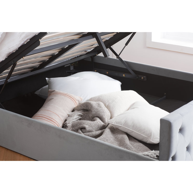 Evelien Upholstered Ottoman Bed, Double (4'6)