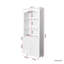 Freestanding Storage Cabinet with Adjustable Shelf