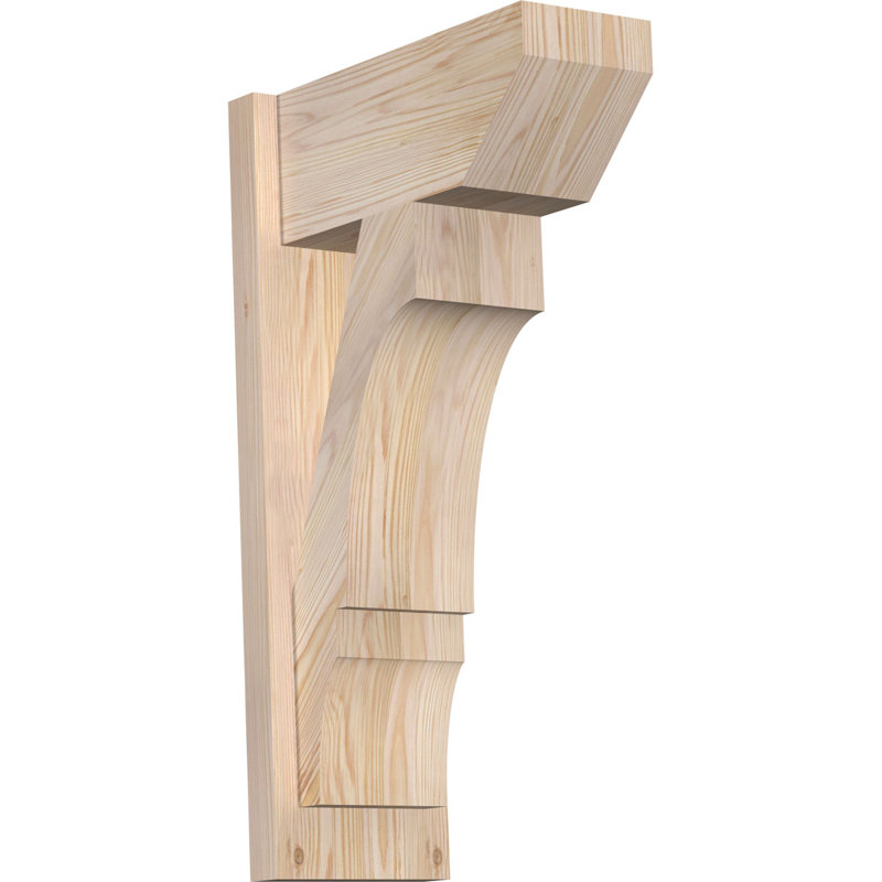 Persienne balboa à lattes en bois rustique, P 24 po x H 36 po, Sapin Douglas de 7 1/2 po (lisse)