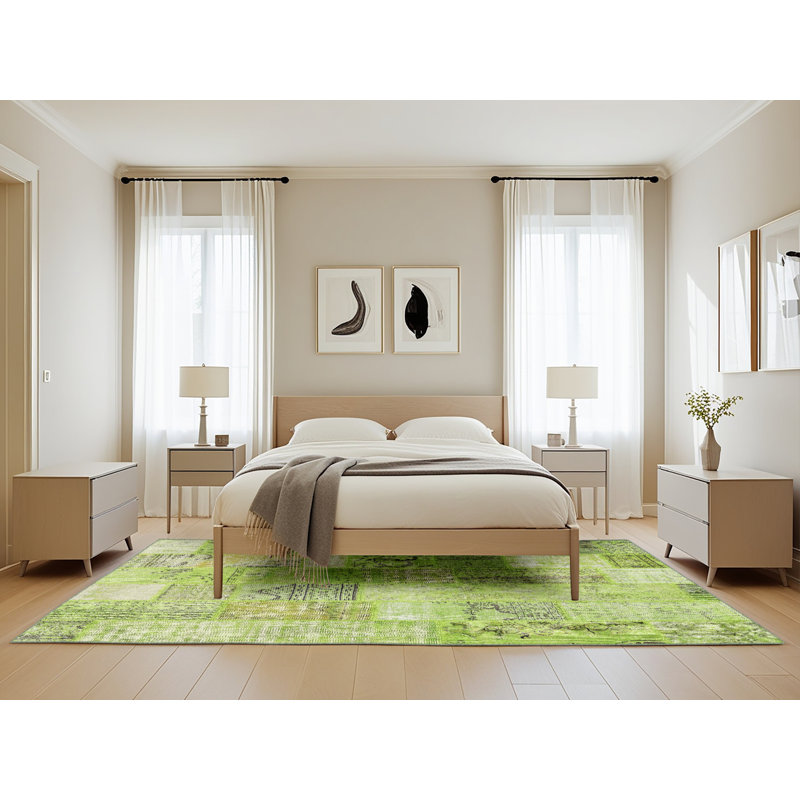 Tapis vert contemporain, Rectangle 5 pi x 8 pi