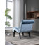 Chaise de salon en velours sans accoudoirs-108743764