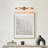 Jenavicia 4 - Light Dimmable Cracked Bathroom Vanity Light