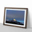 Light Kissing Monte Due Mani Mountain - Picture Frame Painting Print-55582769-55582770