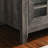 55 Inch TV Media Stand With Electric Fireplace KD Inserts Heater,Gray Wash Color-2130836831